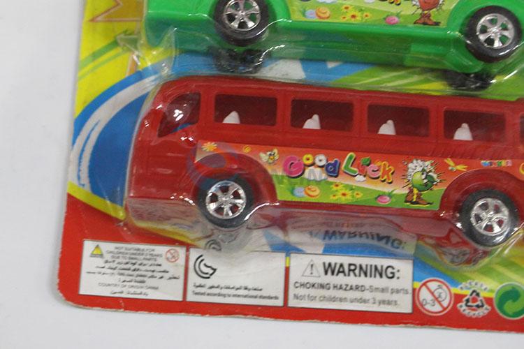 New Top Sale Single Layer Sliding Bus Toy