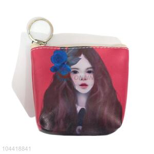Low price factory promotional pvc printing coin bag