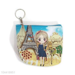 Delicate design new arrival pvc printing coin bag
