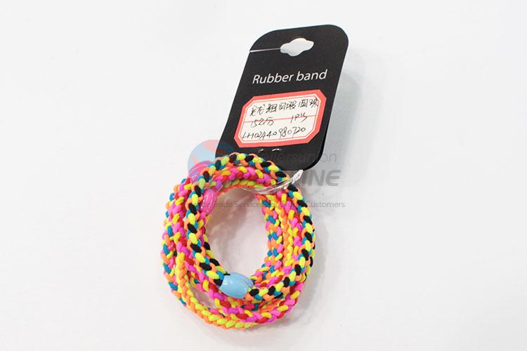 Multicolor elastic hair ring hair rope