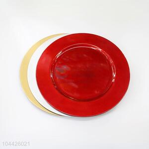 New Arrival Plastic Dinner Plates in Round Shape