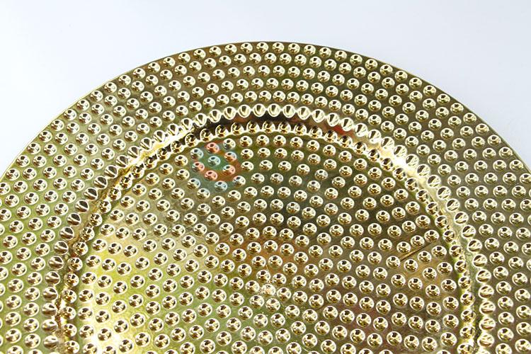 Factory Direct Reusable Round Plastic Dinner Plate