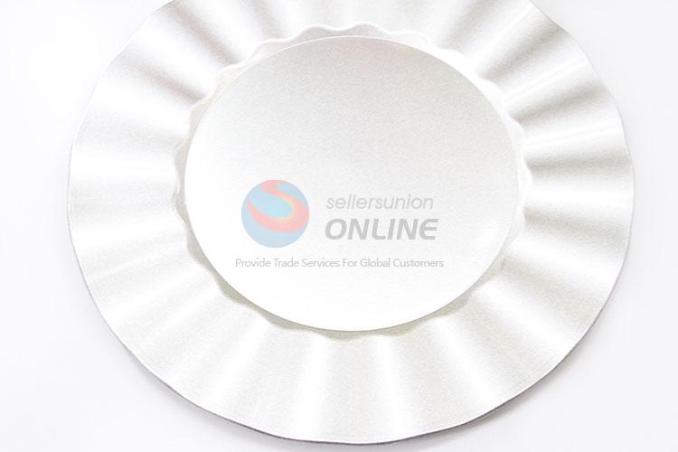 Hot Sale Round Plastic Plate Food Tray
