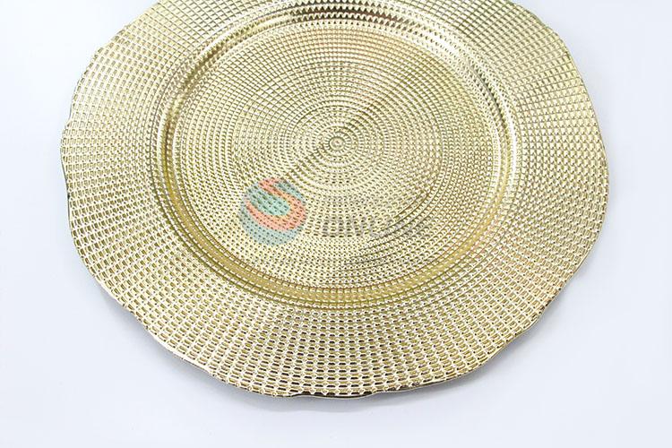Promotional Gift Reusable Round Plastic Dinner Plate