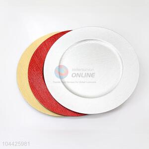 Cheap Price Plastic Dinner Plates in Round Shape