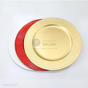 Factory Direct Round Plastic Plate Food Tray