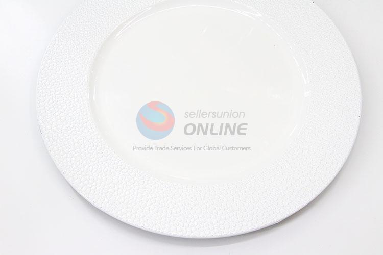 Wholesale Cheap Plastic Dinner Plates in Round Shape