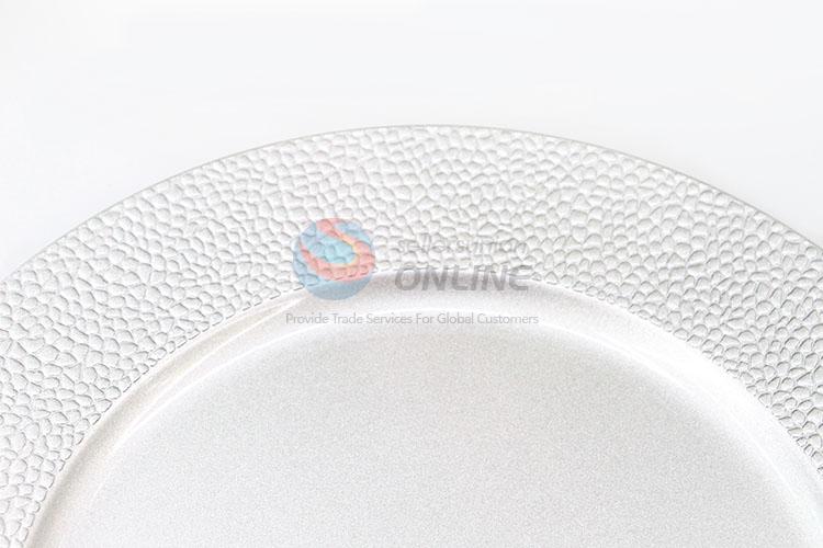 Promotional Gift Plastic Dinner Plates in Round Shape