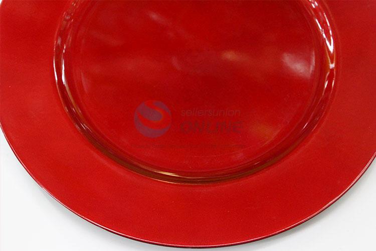 New Arrival Plastic Dinner Plates in Round Shape