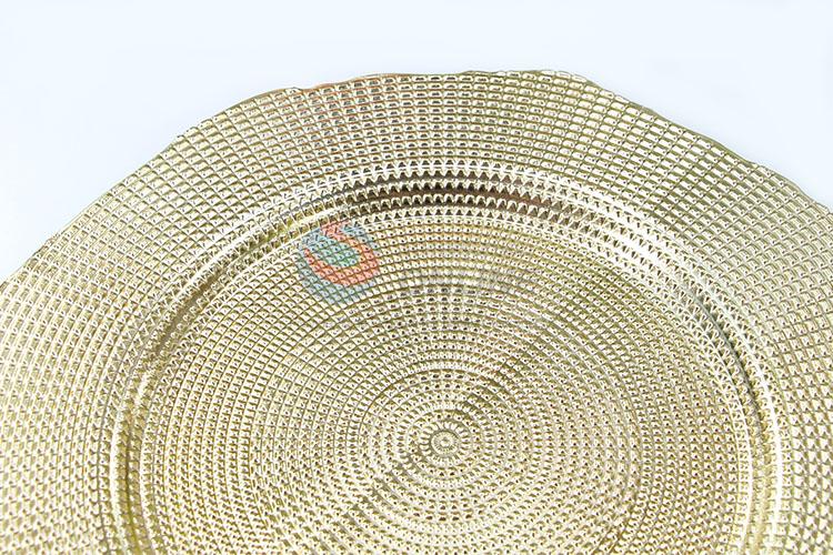 Promotional Gift Reusable Round Plastic Dinner Plate