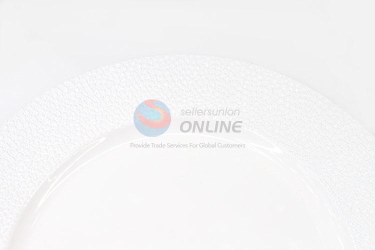 Wholesale Cheap Plastic Dinner Plates in Round Shape