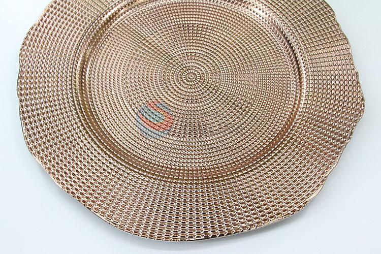 Latest Design Reusable Round Plastic Dinner Plate