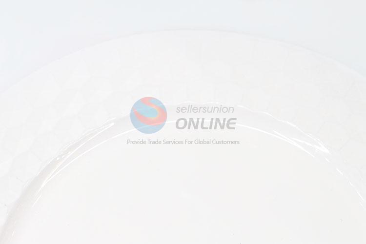 Hot Sale Reusable Round Plastic Dinner Plate
