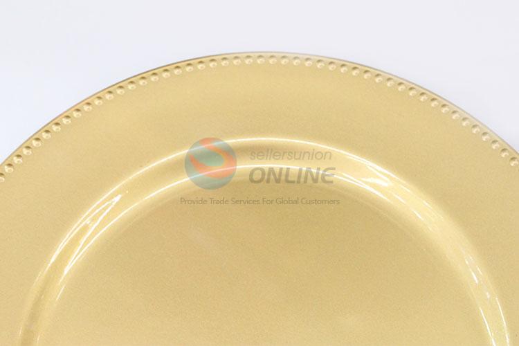 High Quality Plastic Dinner Plates in Round Shape