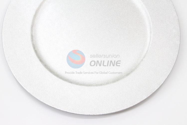 Popular Round Plastic Plate Food Tray for Sale