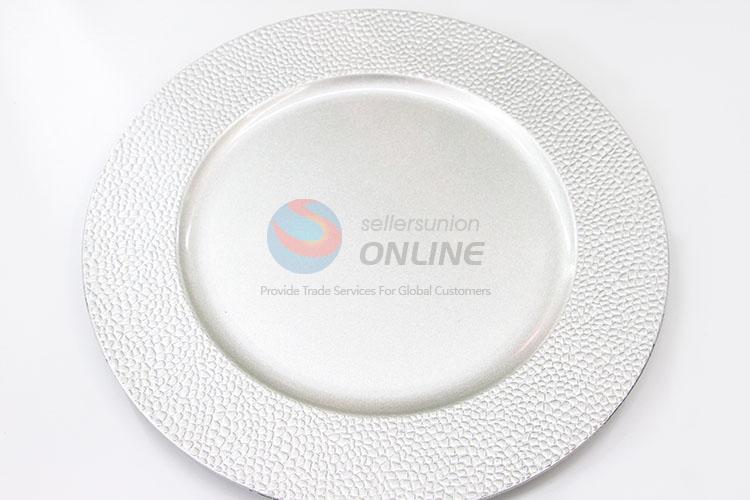 Promotional Gift Plastic Dinner Plates in Round Shape