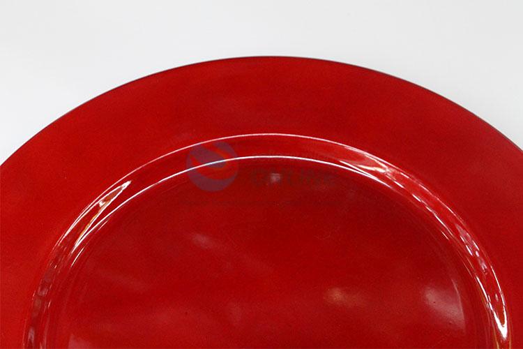 New Arrival Plastic Dinner Plates in Round Shape