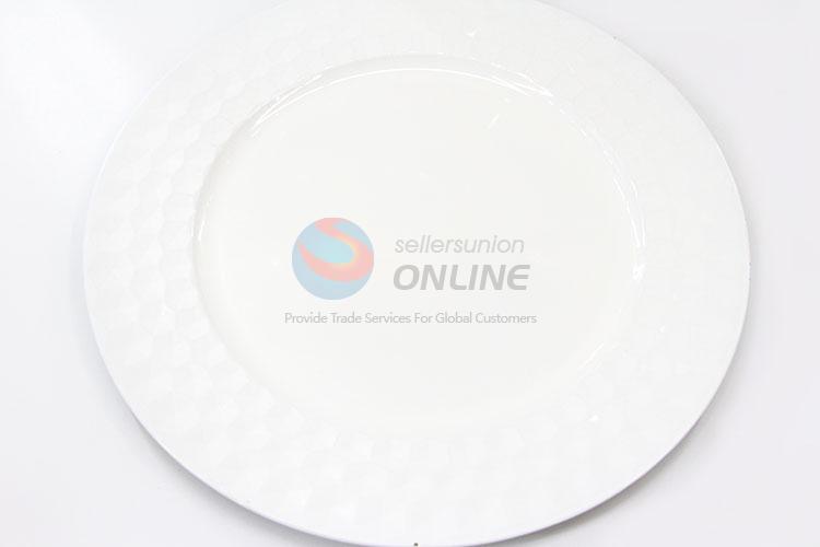 Hot Sale Reusable Round Plastic Dinner Plate