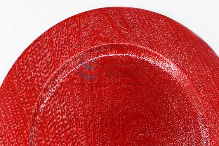 Cheap Price Plastic Dinner Plates in Round Shape