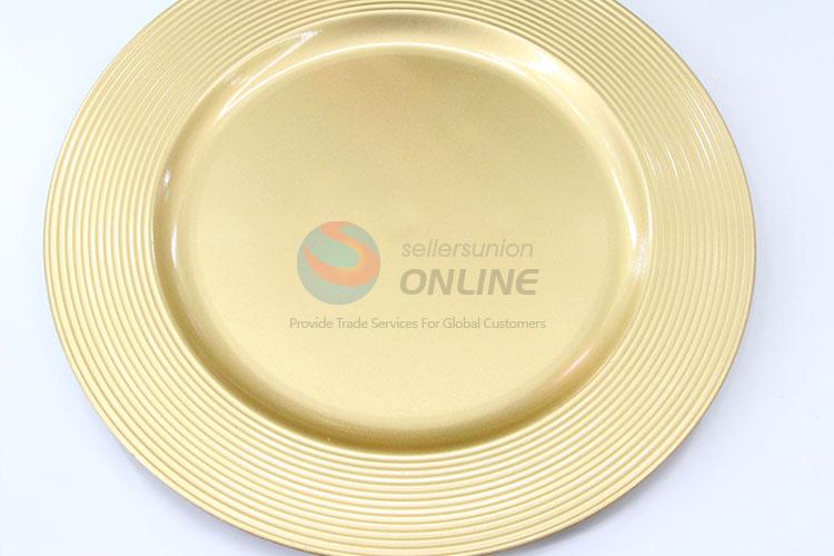 Factory Direct Round Plastic Plate Food Tray