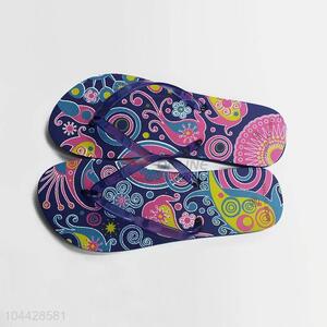 Wholesale promotional custom priting flip flops for women