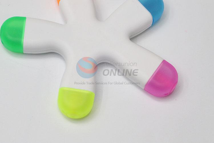Cheap Professional Plastic Highlighters/Fluorescent Pens Set