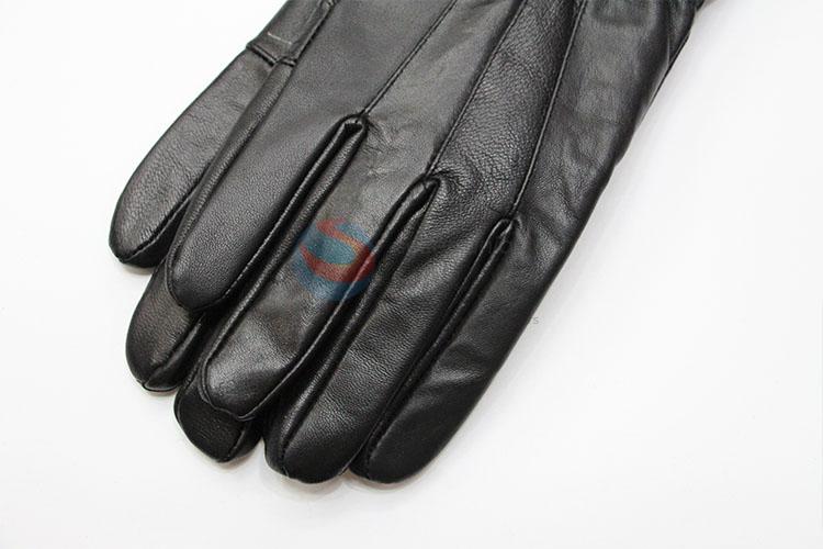 Modern Style Cycling Hiking Sports PU Glove Warm Men Gloves