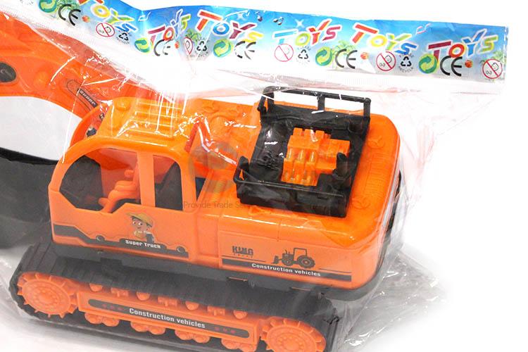 Best Price Hand Cranking Inertia Excavator Plastic Toy Car