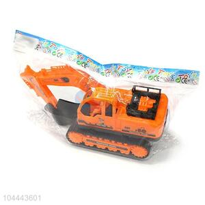 Best Price Hand Cranking Inertia Excavator Plastic Toy Car