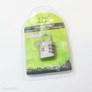 Cheap Price Wholesale Silver Color Combination Travel <em>Suitcase</em> Luggage Lock Padlock