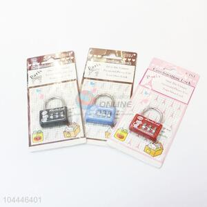 New Customized Padlock Luggage Lock for Zipper Bag