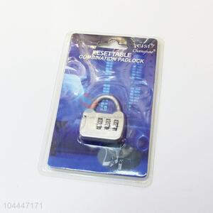 Portable Approved Cable Luggage Lock with 3-Digit Combination Password