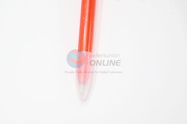 Christmas Feather Design Plastic Ballpoint Pen