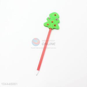 Christmas Tree Plastic Ballpoint Pen for Wholesale
