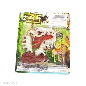 Cute Design Plastic Wild Animal Series Model Toy For Children