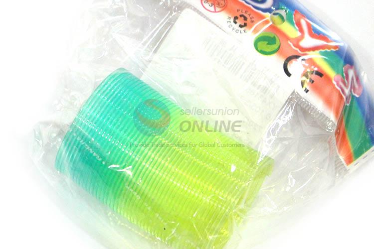 Latest Colorful Plastic Magic Rainbow Springs For Children