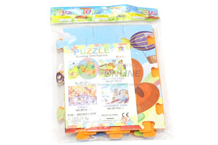 Wholesale Gourmet Shop Pattern Puzzle Educational Toy