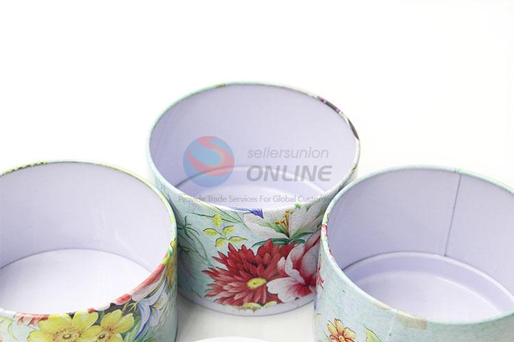 Latest Design Three Layers Metal Storage Tin Boxes