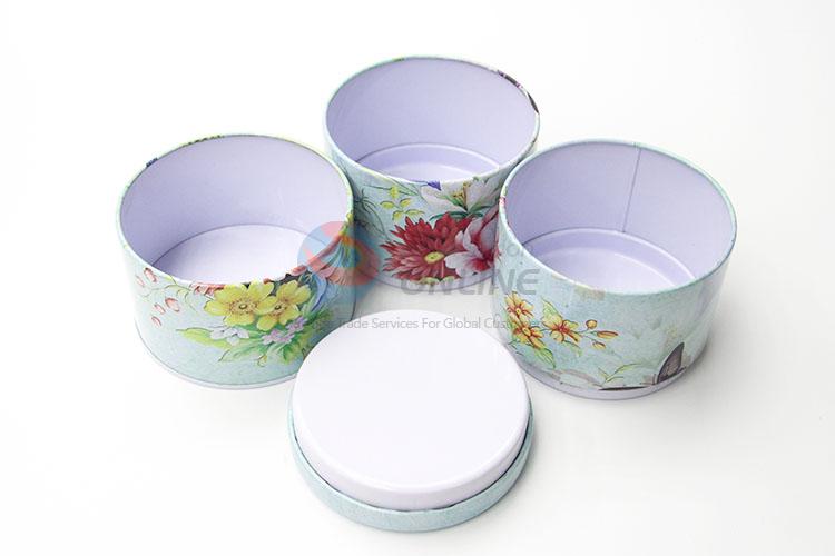 Latest Design Three Layers Metal Storage Tin Boxes