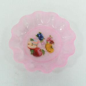 Cheap Price Fruit Printed Plastic Plate for Sale