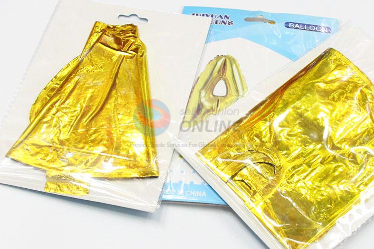 Wholesale Supplies Letter Shaped Gold Foil Balloon