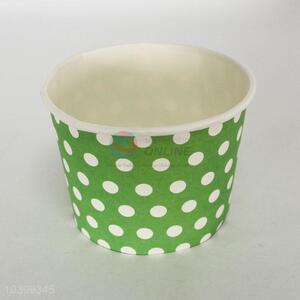 Dot Pattern Paper Packing Bowl