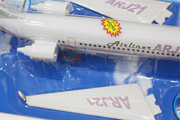 Air aircraft model plastic toy with music