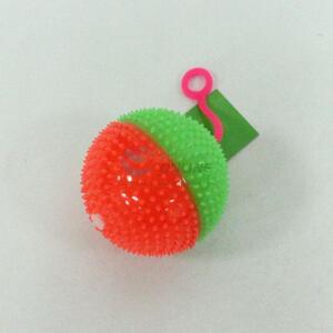 Best selling bouncy ball half red half green