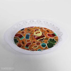Delicate Design Round Plastic Plate Fruit Plate