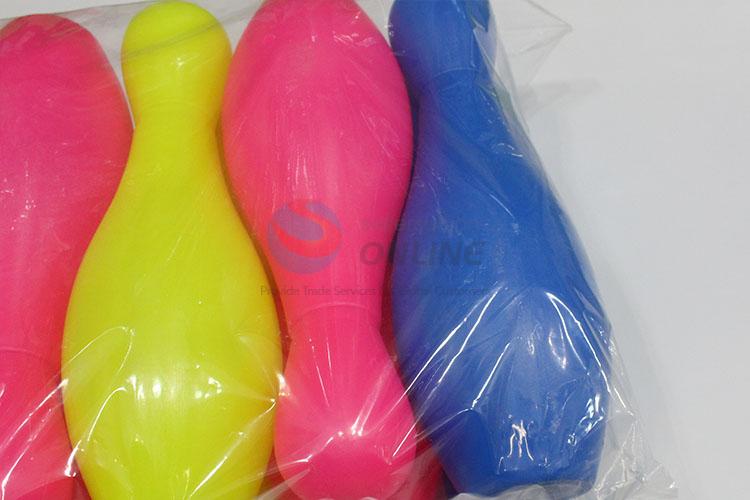High sales popular design plastic toy bowling ball