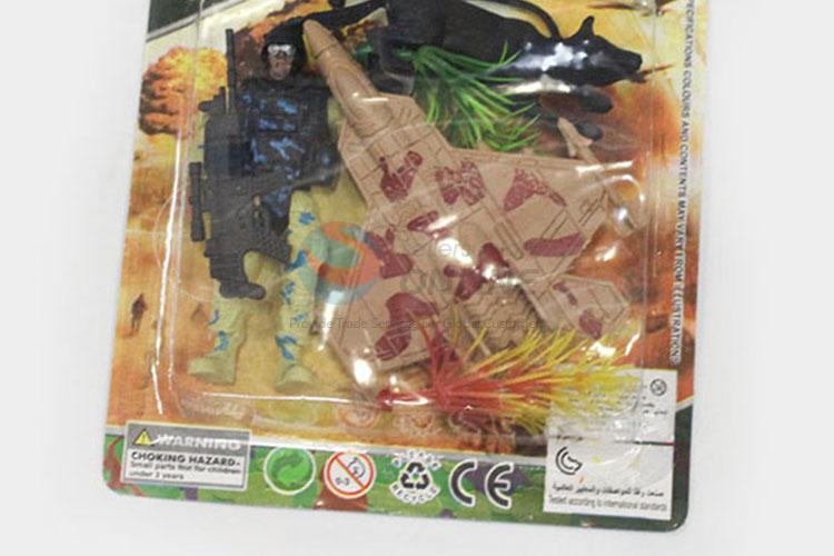Utility and Durable Plastic Military Set/Army Combat Set Toy for Kids
