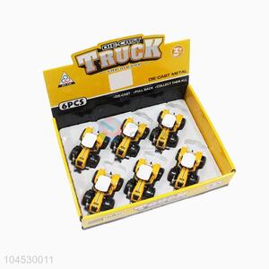 Cool high sales 6pcs simple construction vehicle toy