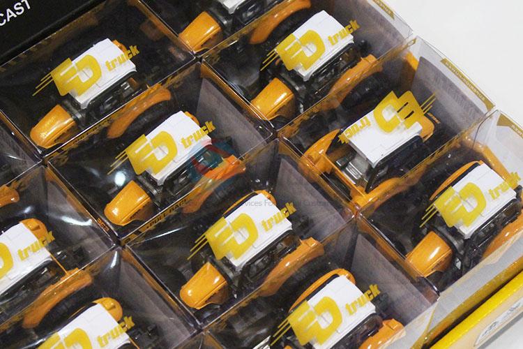 Top quality best 24pcs construction vehicle toy for kids