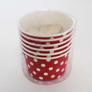 Popular top quality 6pcs ice cream paper cups